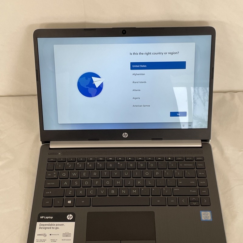 HP 14-df0023cl 14"Laptop | i3-8130U 2.2GHz | 8GB RAM, 128GB SSD M2 | WINDOWS 11 gallery