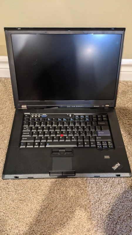 Thinkpad T61 T7500 nvs140m 4gb ram 1680x1050p screen 15inches gallery