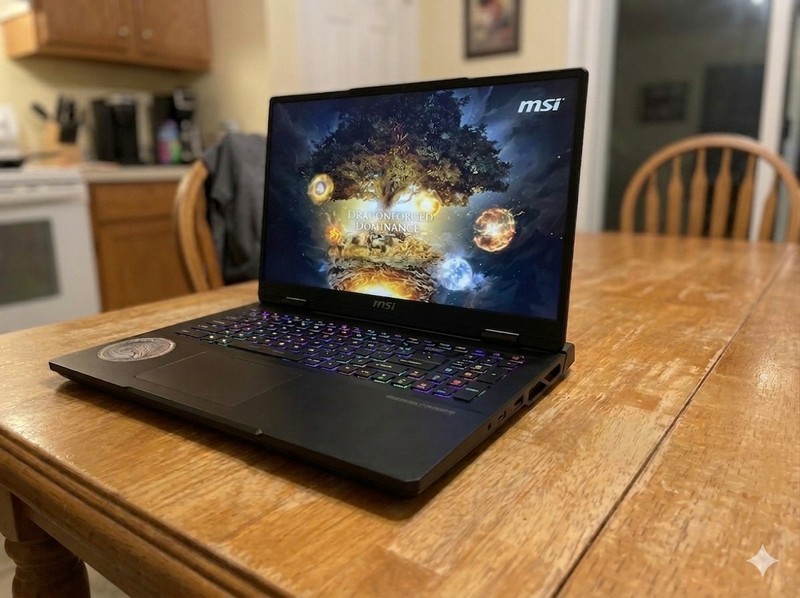 MSI Titan 18 HX Dragon Edition Norse Myth gallery