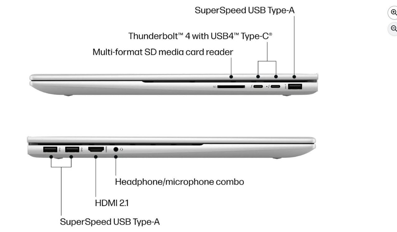 HP ENVY 17-CR Series Touch+32GB+2TB SSD+i7-12th Gen@4.7GHz+IRIS-XE GPU+OMEN+F/S! gallery