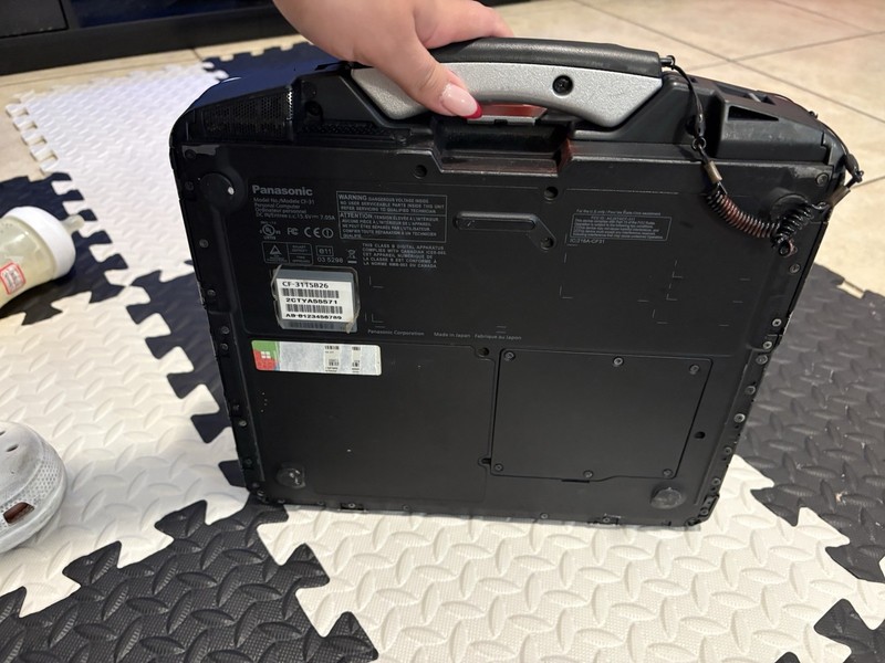 Panasonic Toughbook CF-31 Rugged Laptop Red Silver Black Optical Drive gallery