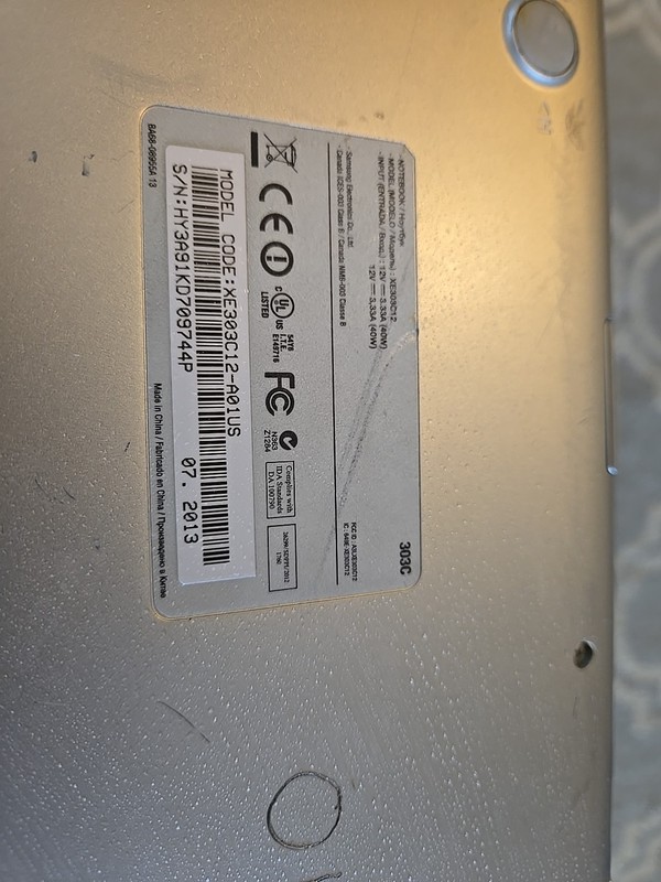 Samsung Chromebook XE303C12 11.6" Laptop Notebook Intel 2GB Ram 16GB SSD WiFi. gallery