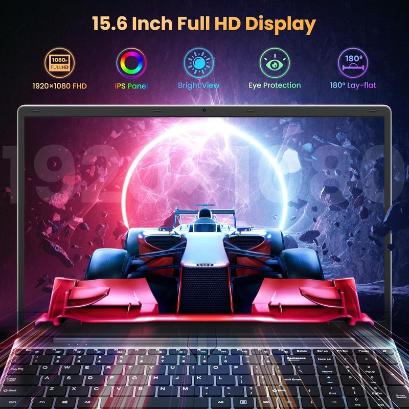 jumper Laptop, 12GB RAM 640GB ROM, Office 365-1 Year 5205U Processor, 15.6... gallery