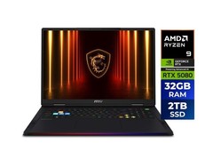 MSI Raider A18 HX 18″ UHD+ AMD Ryzen 9 9955HX3D 32GB DDR5 2TB SSD RTX 5080 W11P