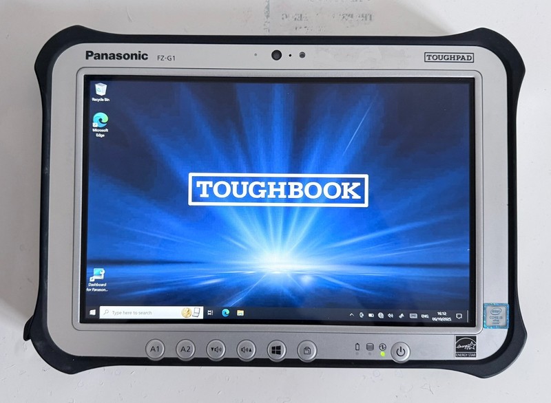 PANASONIC TOUGHPAD FZ-G1 MK4 i5-6th LAN 4G RJ45 A Grade Diagnostic Tablet Win 11 gallery