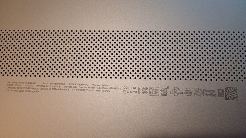 HP 15-DY2074NR 15.6 inch (8GB, Intel Core i3-1115G4, 4.1GHz, 256GB)... gallery