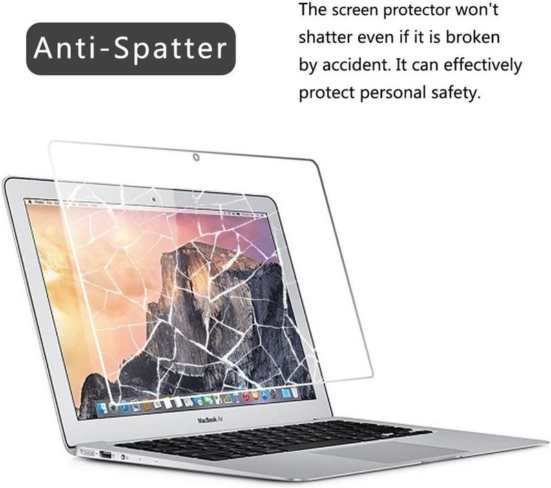 Zshion Laptop Screen Protector for MacBook 12 Inch Retina, Full Coverage Glass gallery