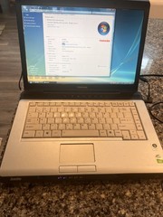 Toshiba Satellite A215 Win 147gb Ram, AMD , Wi-Fi, DVD Drive, WORKS WELL