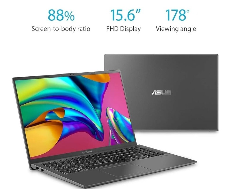 Asus Vivobook 15 15.6" FHD Intel I5-1035G1 8GB RAM 512GB SSD Fingerprint gallery