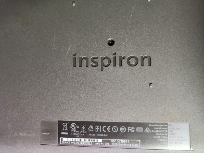 Dell Inspiron 11 3180 AMD A6-9220e @ 1.6GHz 4GB RAM 32GB eMMC Good Battery gallery