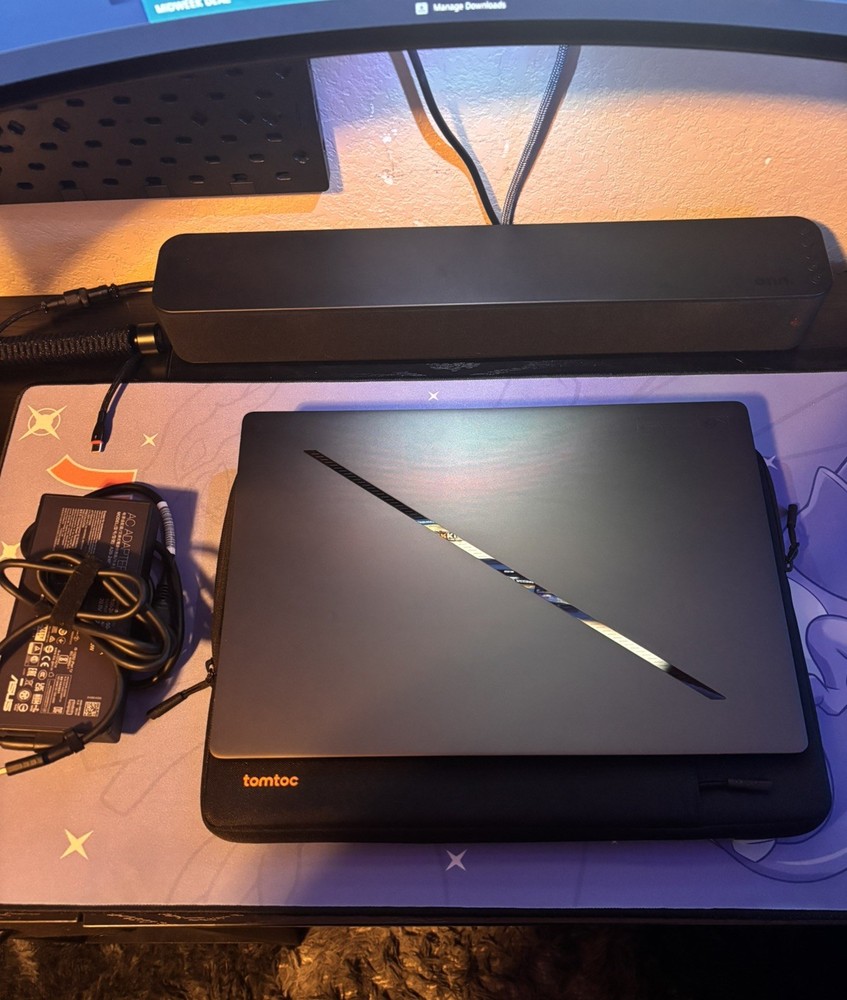 Asus ROG Zephyrus G16 GU605 240Hz 2.9GHz Ultra 9 285H 32GB 2TB RTX 5080 bundle
