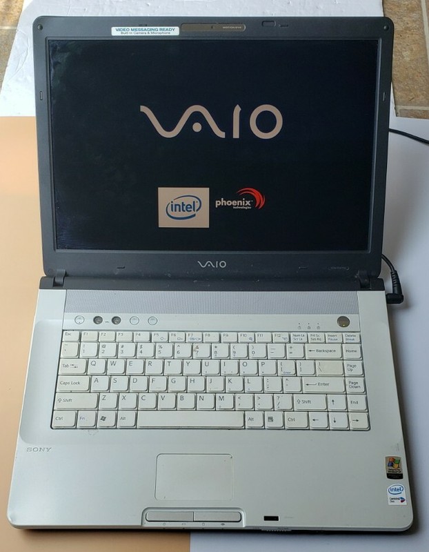 Sony VAIO PCG-7N2L 2GB RAM 100GB HDD WIFI BIOS TESTED gallery