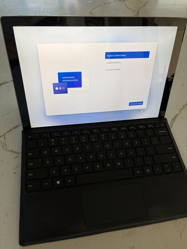 Microsoft Surface Pro 7+ Plus w/ Keyboard - i7, 16gb, 256gb M1960 gallery