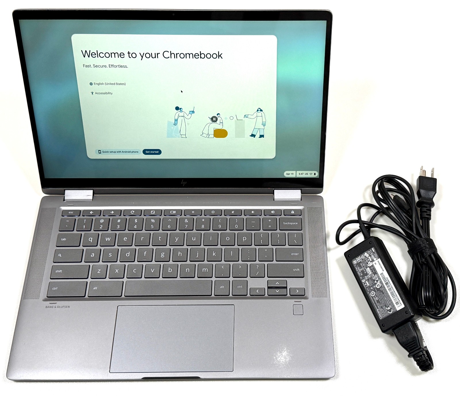 HP Chromebook x360 14c-ca0053dx 14" Touch 2.1GHz i3-10110U 8GB RAM 64GB eMMC SSD gallery