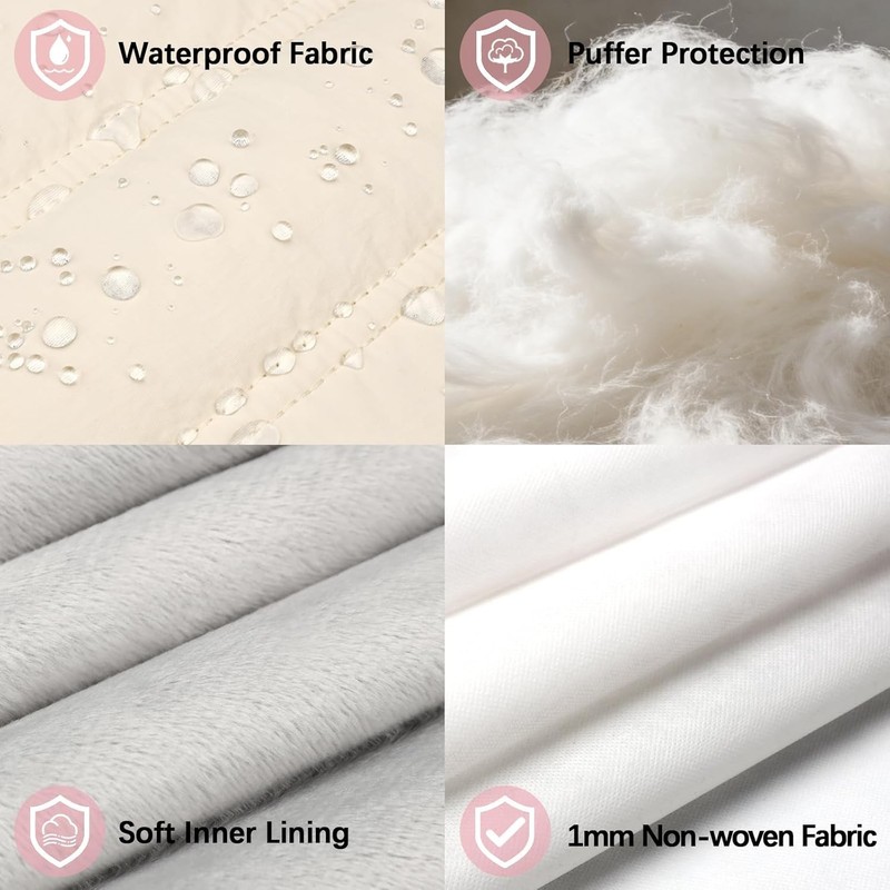 Sand Waterproof 13 Inch Laptop Sleeve for MacBook Air 13, Neo 13 & Pro 14 gallery