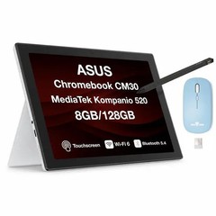 ASUS Chromebook CM30 10.5 in Touch WUXGA MediaTek Kompanio 520 8GB RAM/128GB SSD