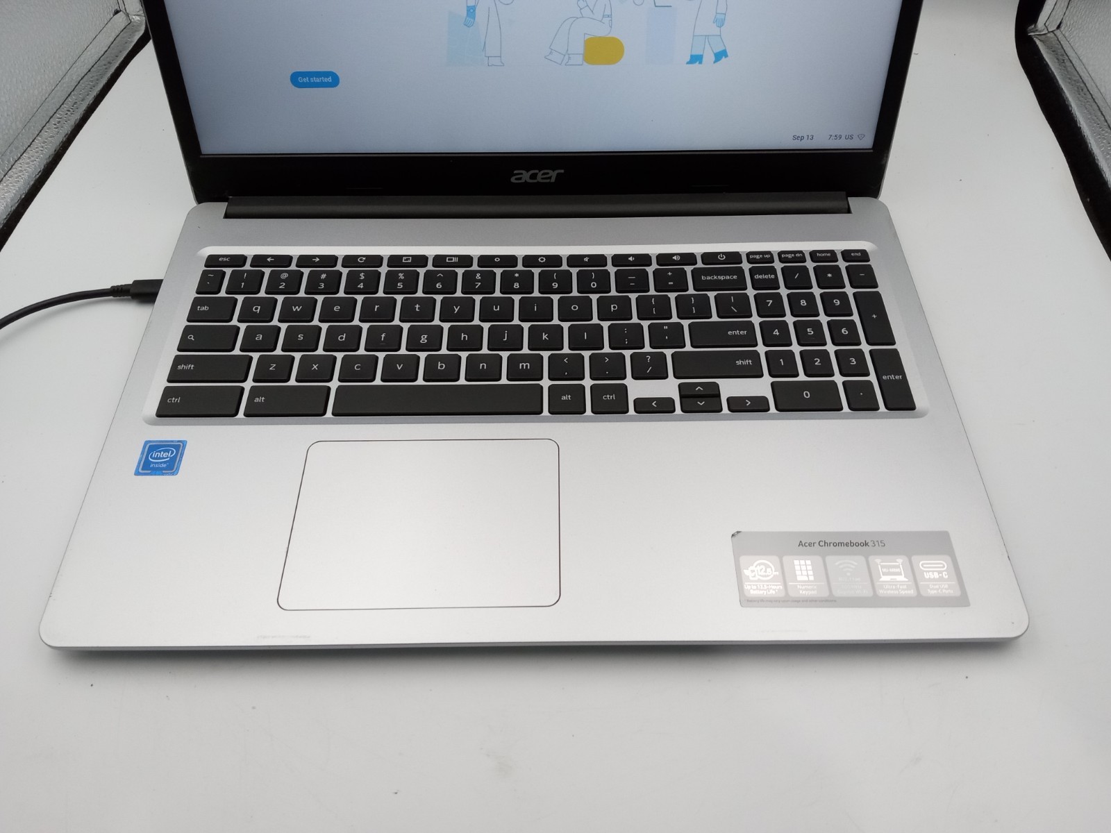 Acer Chromebook CB315-3H 15" Laptop Intel Celeron CPU 4GB RAM 64GB eMMC ChromeOS gallery
