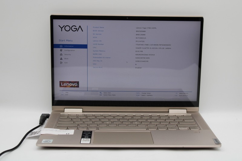 Lenovo Yoga C740-14IML Touch i5-10210U @ 1.6 GHz 8GB RAM 256GB SSD No OS *READ gallery