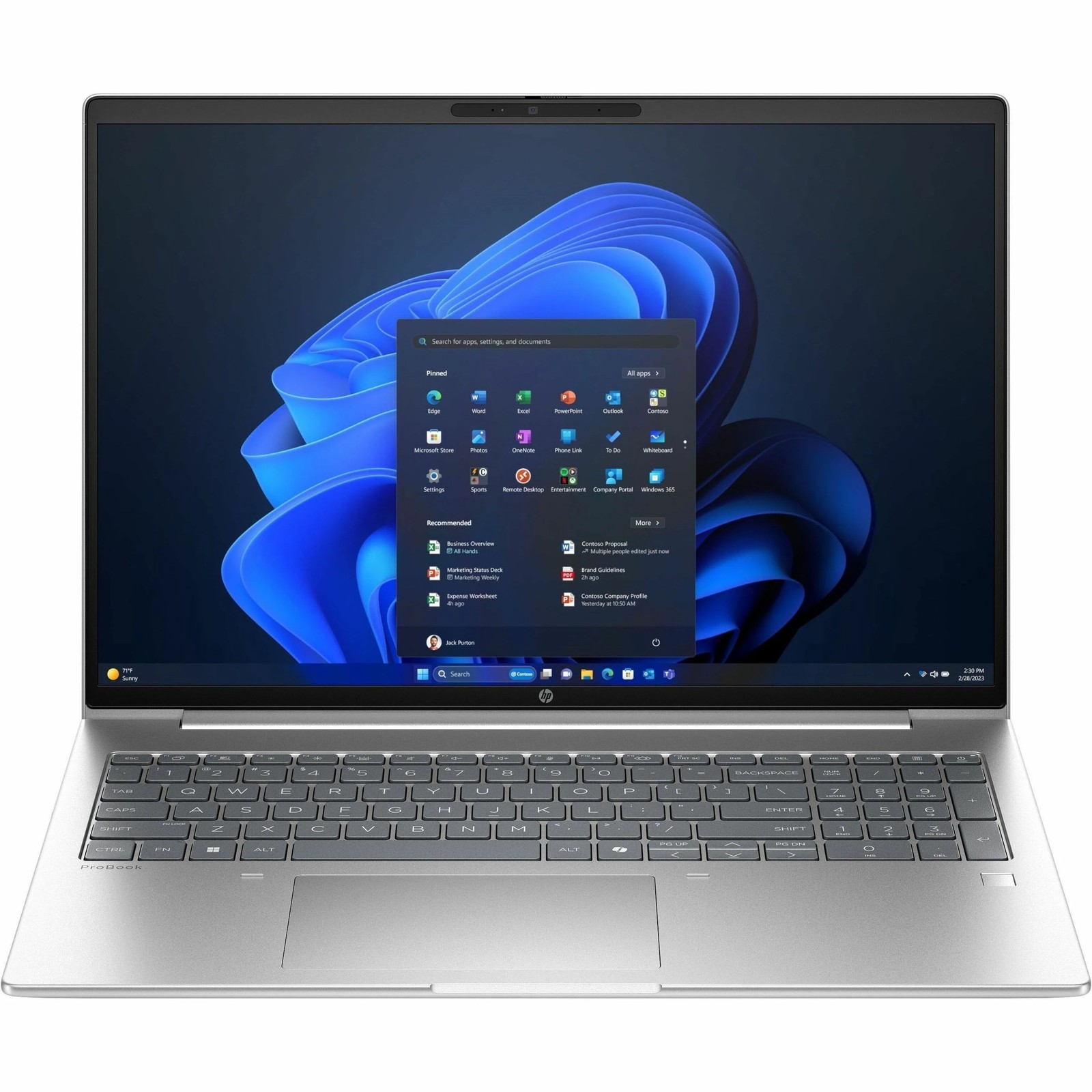 HP ProBook 4 G1i, 16" FHD+, Ultra 7 255U, 32GB RAM, 4TB SSD, Win 11 Pro gallery