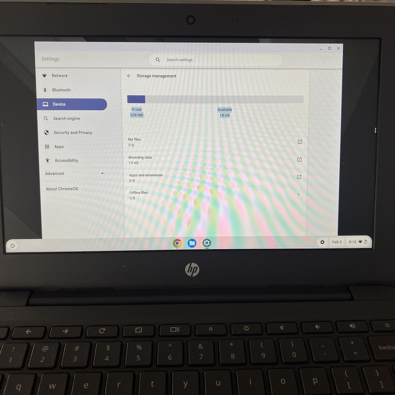 HP Chromebook 11 G7 EE (2GB SSD) Laptop And Charger Used Working Condition gallery