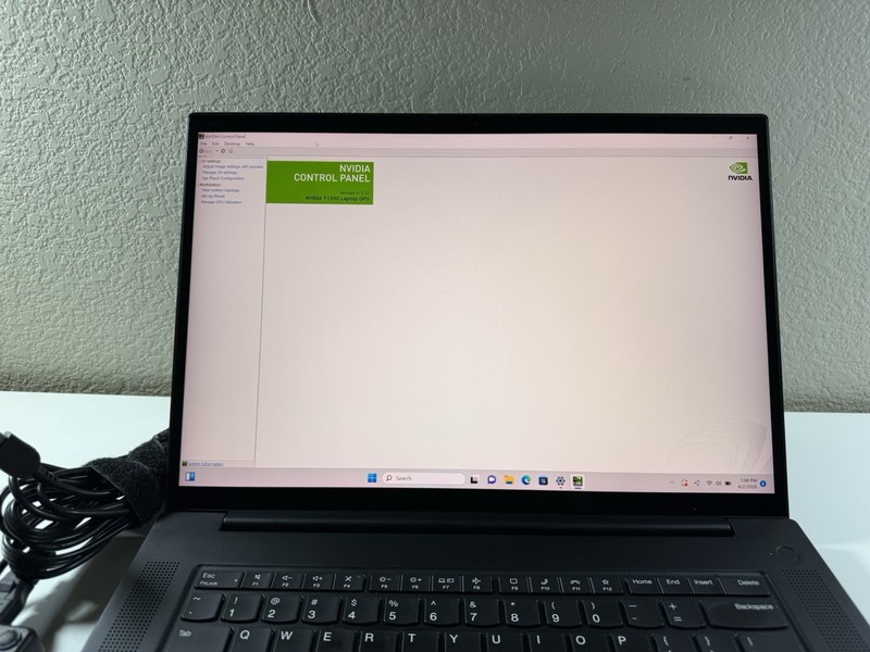 LENOVO THINKPAD P1 Gen 4 TOUCH 4k I7-11850H 512GB 16GB RAM NVIDIA T1200 WIN 11 gallery