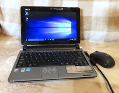 Acer Aspire One KAV60 10.1″ Netbook Atom 1.66GHz 2GB 160GB Windows 10, TESTED