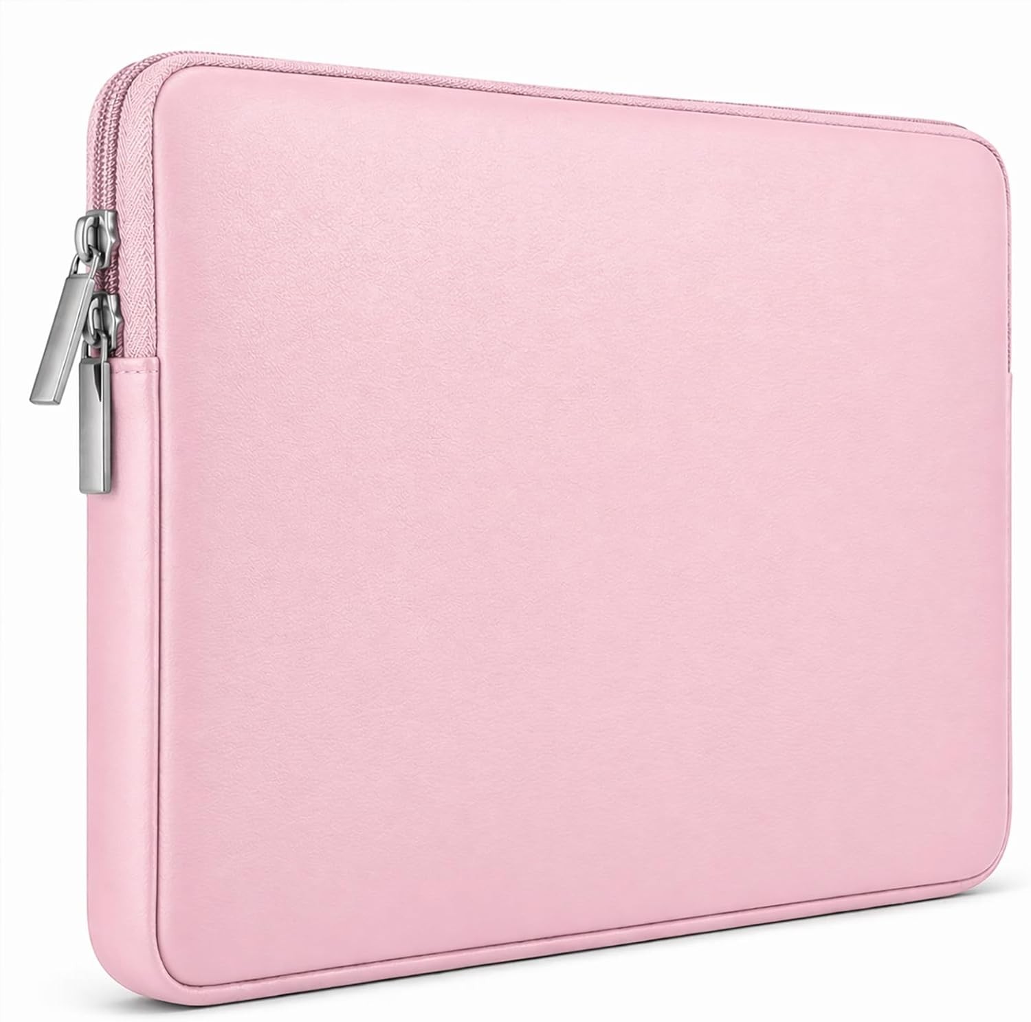 14 Inch Laptop Sleeve Soft PU Leather Case Protective Water Resistant Zipper Cov gallery