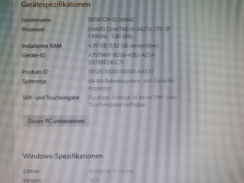 Lenovo ThinkPad Helix, Intel i5-3427U, 4GM Ram, 11,6" Zoll 1920 x 1080 ohne SSD gallery