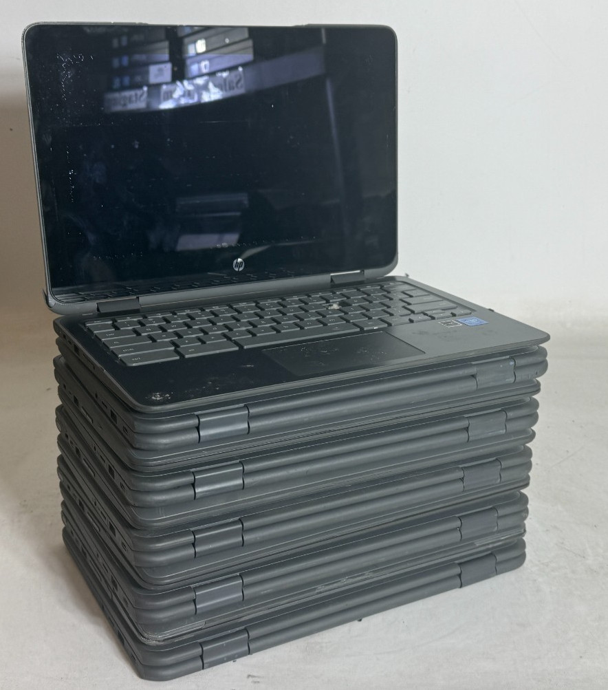 HP Chromebook x360 11 G1 EE 11.6" (N3450 - 4GB RAM - 32GB Storage) - Lot of 10 gallery