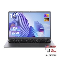 Laptop Computer, 14 Inch Laptop, 16GB RAM 512GB SSD, Pentium 6500Y Processor