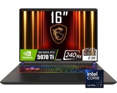 MSI Vector 16″ WQXGA 240Hz Gaming Laptop Intel Ultra 7 255HX RTX 5070 Ti 64GB 2T