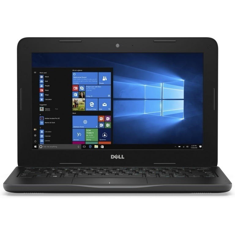 Dell 3180 11.6"HD Celeron N30601.6GHz Intel HD Graphics 4GB RAM 32GB SSD window gallery