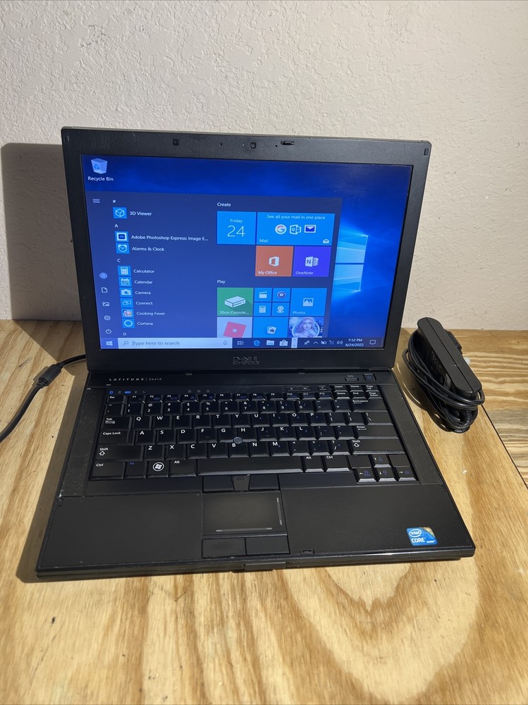 Dell Latitude E6410, Core i5 M540 2.5GHz, 6GB RAM, 128GB SSD, DVD-RW, Win 10 Pro