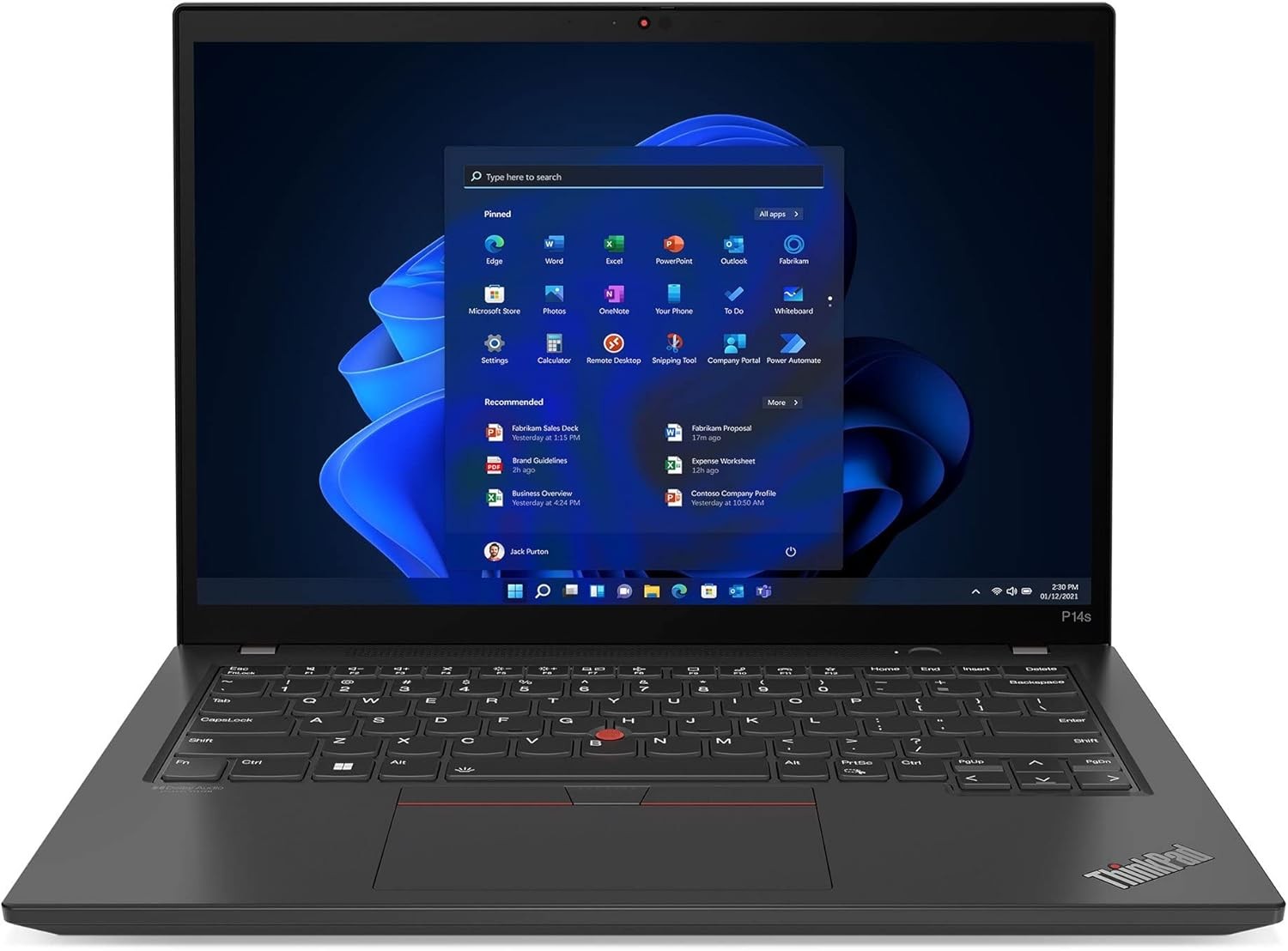 LENOVO ThinkPad P14S G3, 14" FHD+ AMD INTEGRATED,Ryzen 7 PRO 6850U, 16GB, 512GB gallery