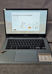 💻Asus Chromebook CM1402FM2A-WS44FT 14″ MT Kompanio 520 4GB 64GB eMMC Read Desc.