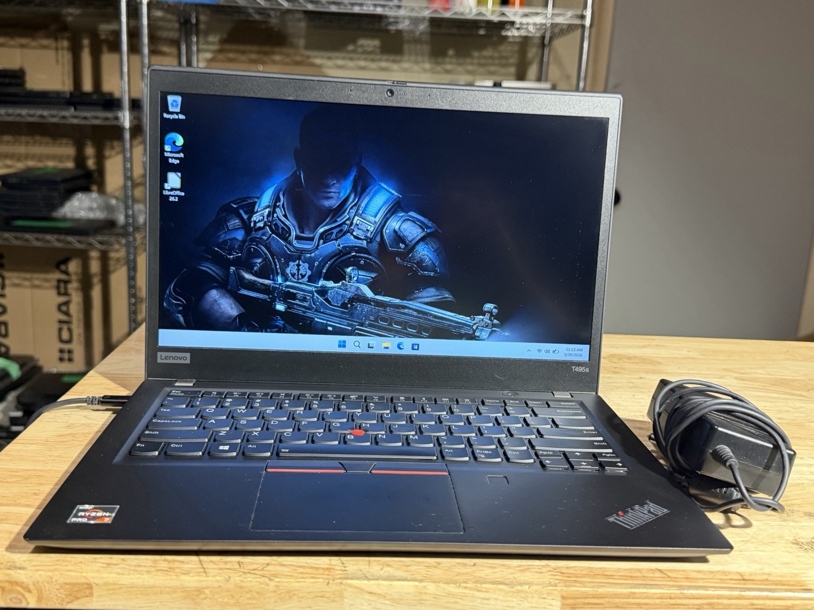 Lenovo ThinkPad T495s Ryzen 7 PRO 3700U 16GB RAM 512GB SSD Win11 Pro 14” NW Bat gallery