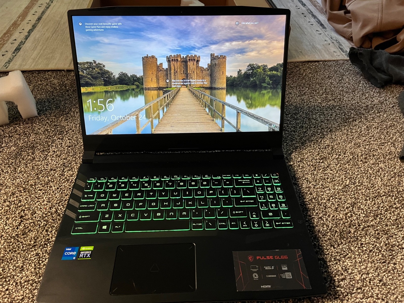 MSI Pulse GL66 15.6" i5-11400H 32gb RAM 512GB SSD GeForce RTX 3050 (READ DESC) gallery