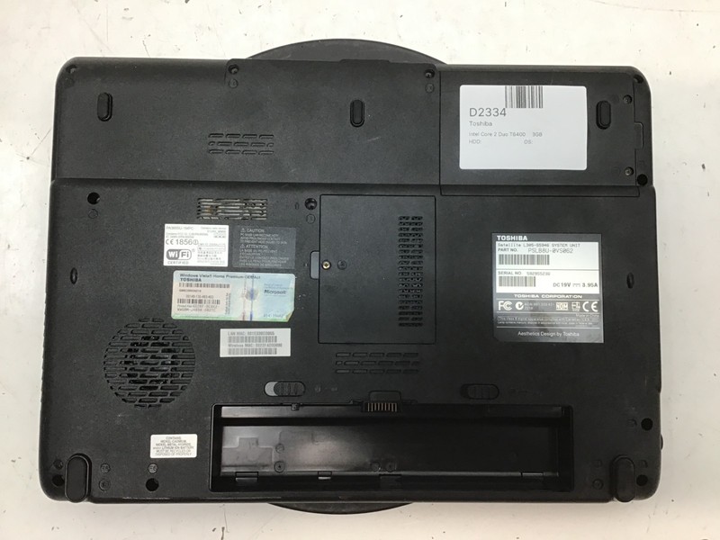 Toshiba PSLB8U-0Vs062 Intel Core 2 Duo T6400 2.0GHz 3GB NO HDD gallery