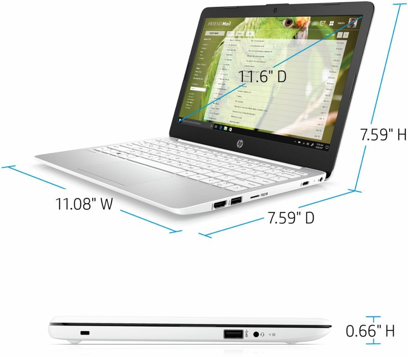 🔥NEW HP Stream 11.6" HD Intel Celeron N4000/4GB/64GB eMMC+1 Yr MS Office 365🔥 gallery