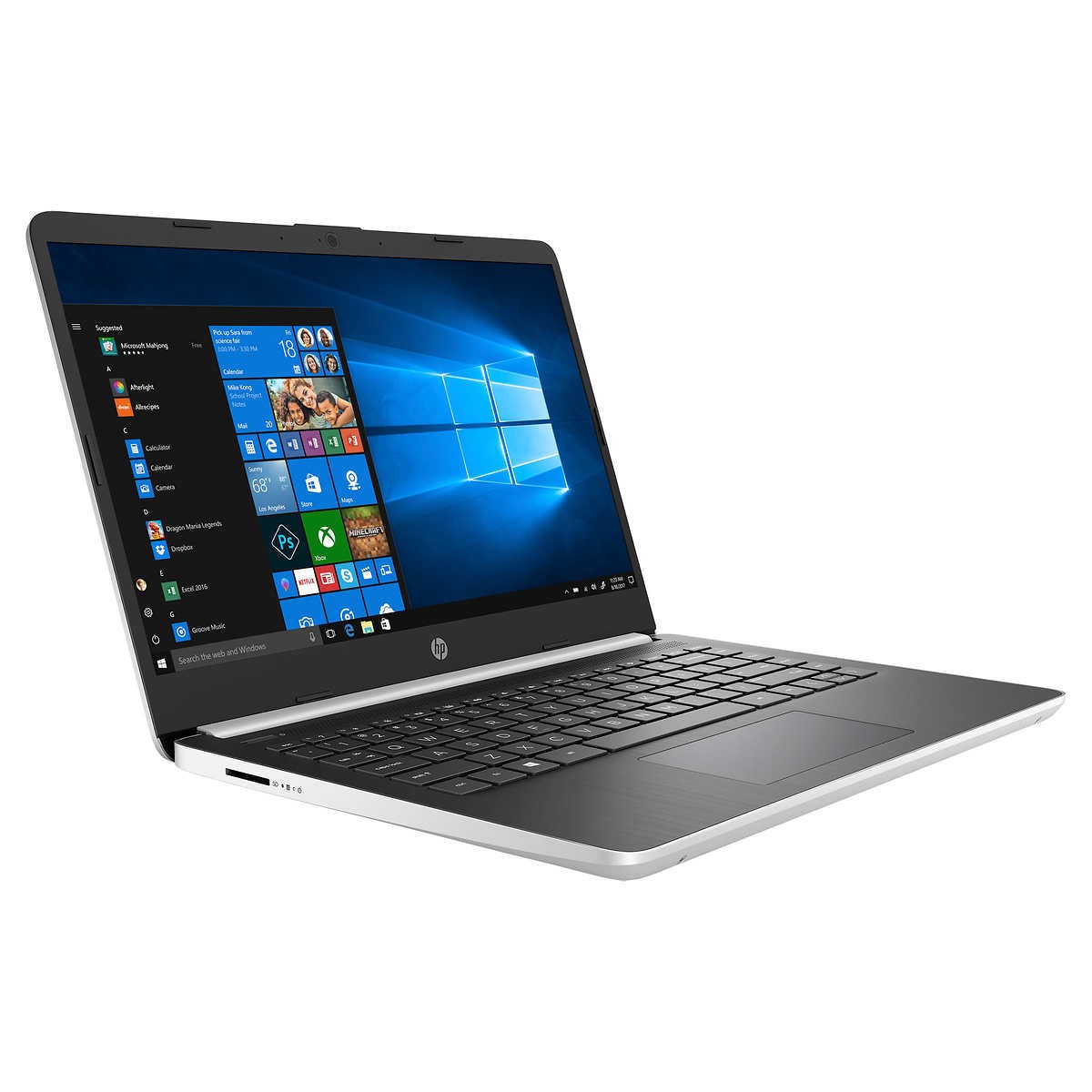 HP 14-dq0005cl 14" FHD IPS Laptop Intel Pentium Silver N5000 4GB 64GB eMMC Win10 gallery
