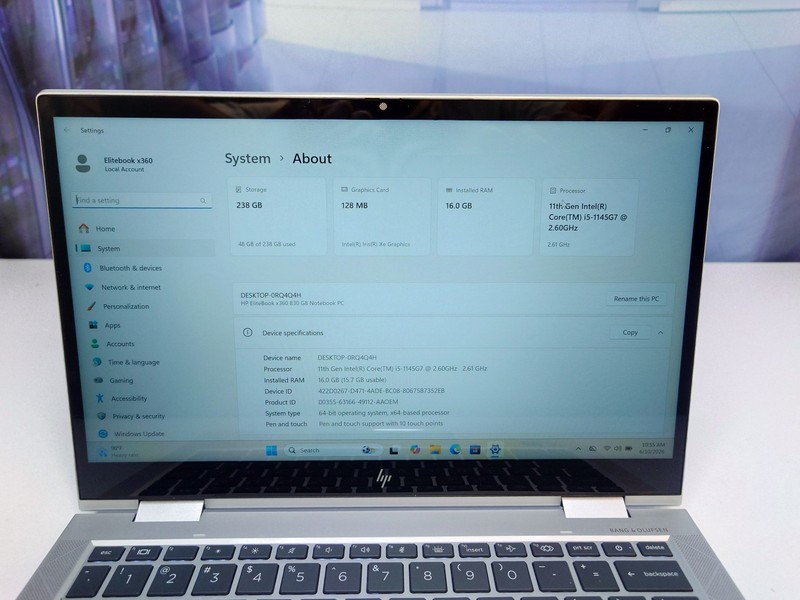 HP EliteBook x360 830 G8 13.3 Touch i5-1145G7 11th Gen 16GB RAM 256GB SSD 2-in-1 gallery