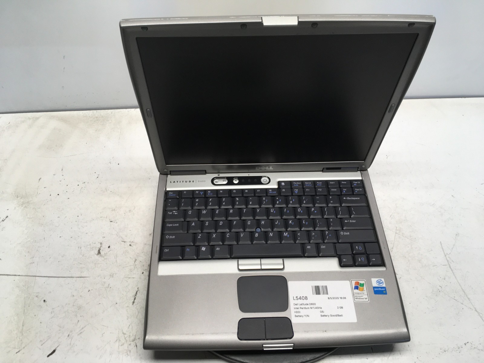 Dell Latitude D600 Intel Pentium M 1.4GHz 2 GB NO HDD/Battery gallery