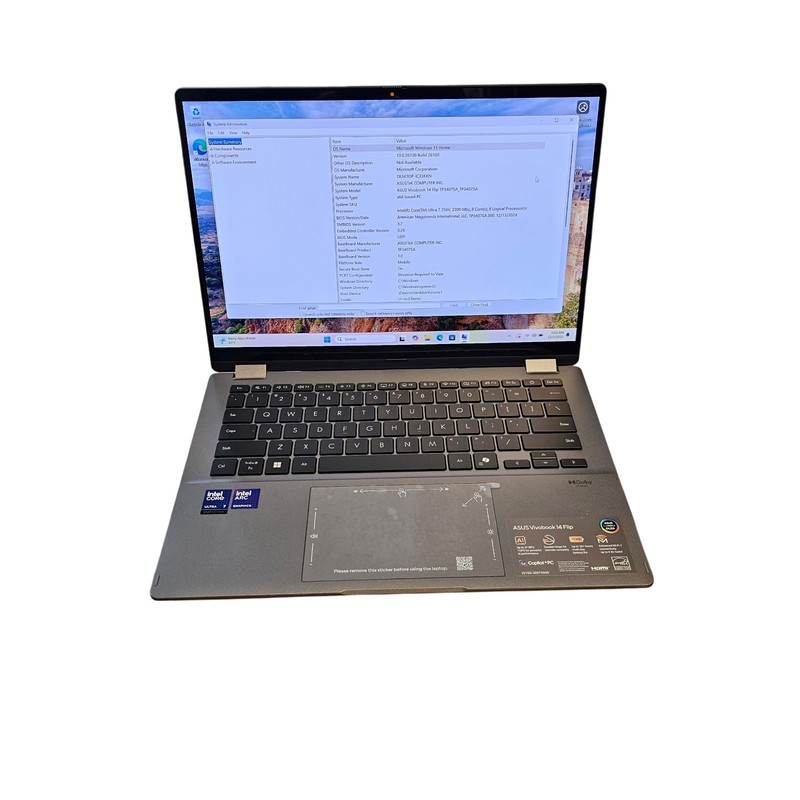 ASUS VivoBook Flip: 14" OLED - Core Ultra 7 256V 16GB DDR5 1TB SSD - Excellent gallery