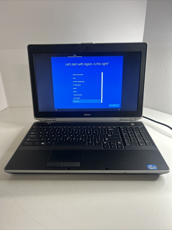 Dell Latitude E6530 Laptop Intel Core i5-3210M 8GB Ram 320 GB HHD W10Pro gallery