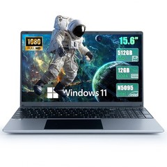 15.6 inch Laptop 12GB RAM DDR4 512GB ROM SSD Windows 11 Computers Bluetooth WiFi