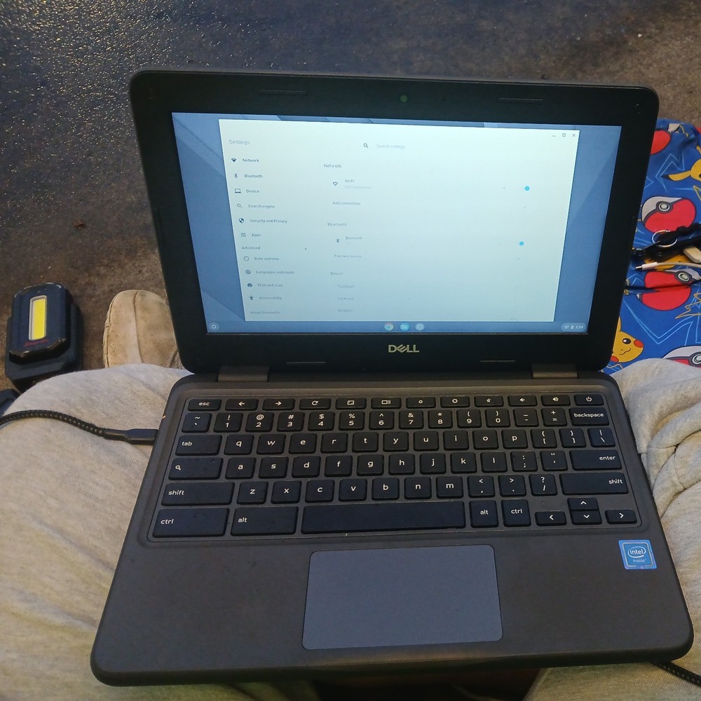 Dell 3100 ChromeBook Laptop / 4GB DDR4 / 16GB SSD / USB C / TESTED WORKING READY