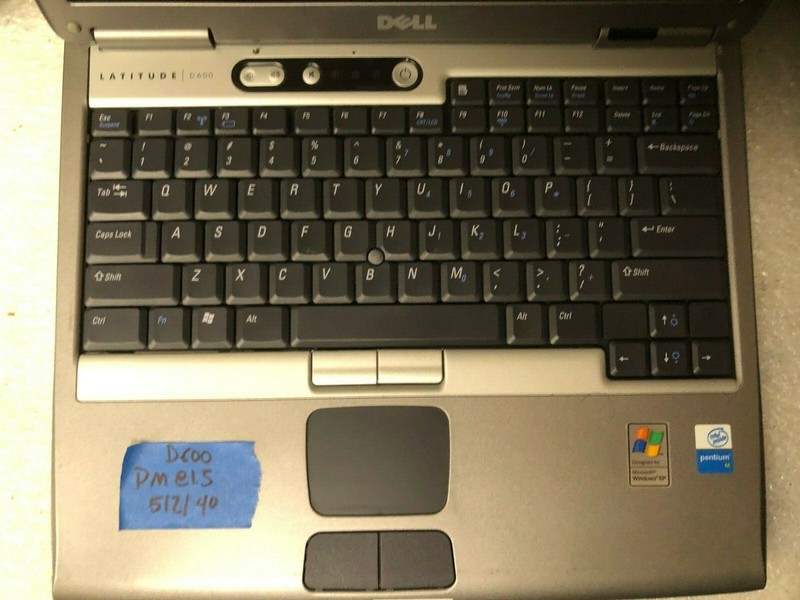 DELL LATITUDE D600 Laptop Pentium M, 1.5 GHz, 512 MB RAM 40GB 15" gallery