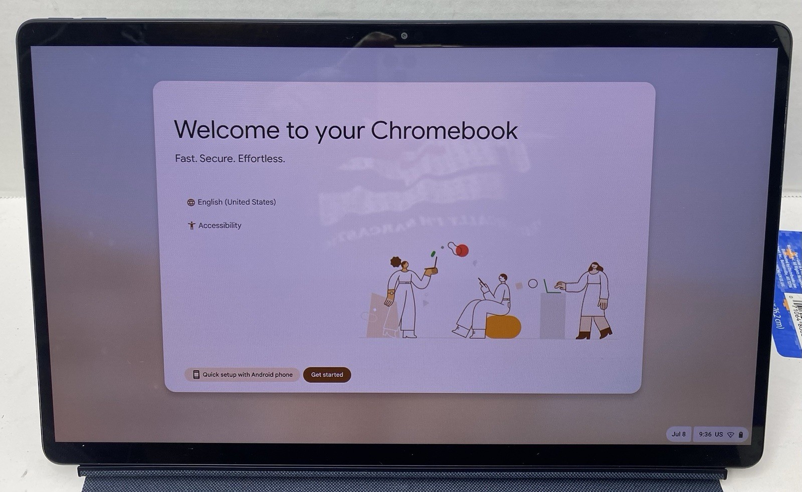Lenovo IdeaPad Duet 5 Chromebook 13.3" Snapdragon 7c 128GB OLED Used gallery