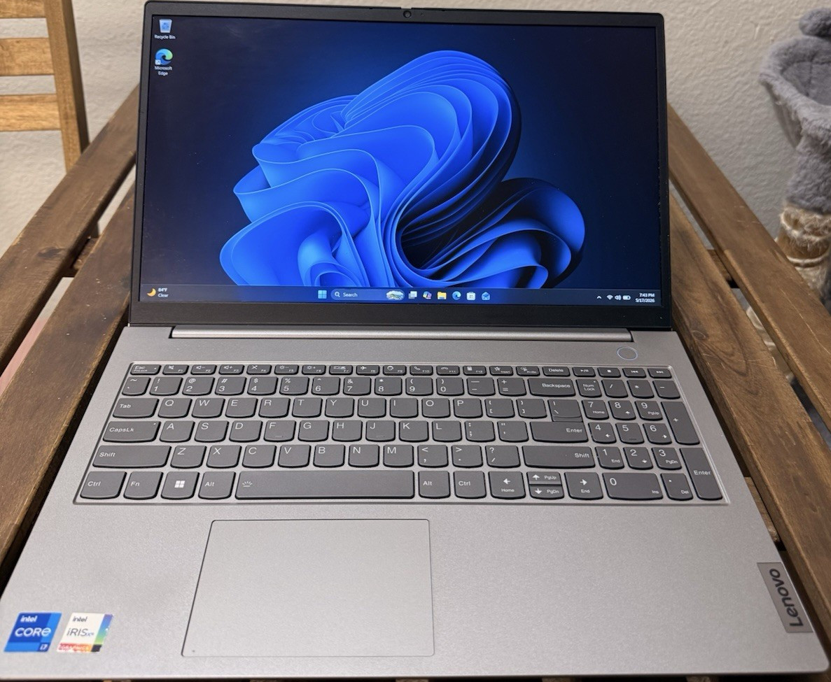Lenovo ThinkBook 15" Laptop Intel Core Windows 11 Silver Iris Xe Wi-Fi Bluetooth gallery