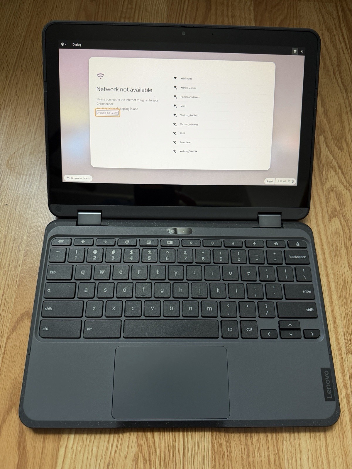 Lenovo 500e Chromebook Gen 3 11.6” Touch 2-in-1 4GB RAM 32GB Wi-Fi Webcam gallery